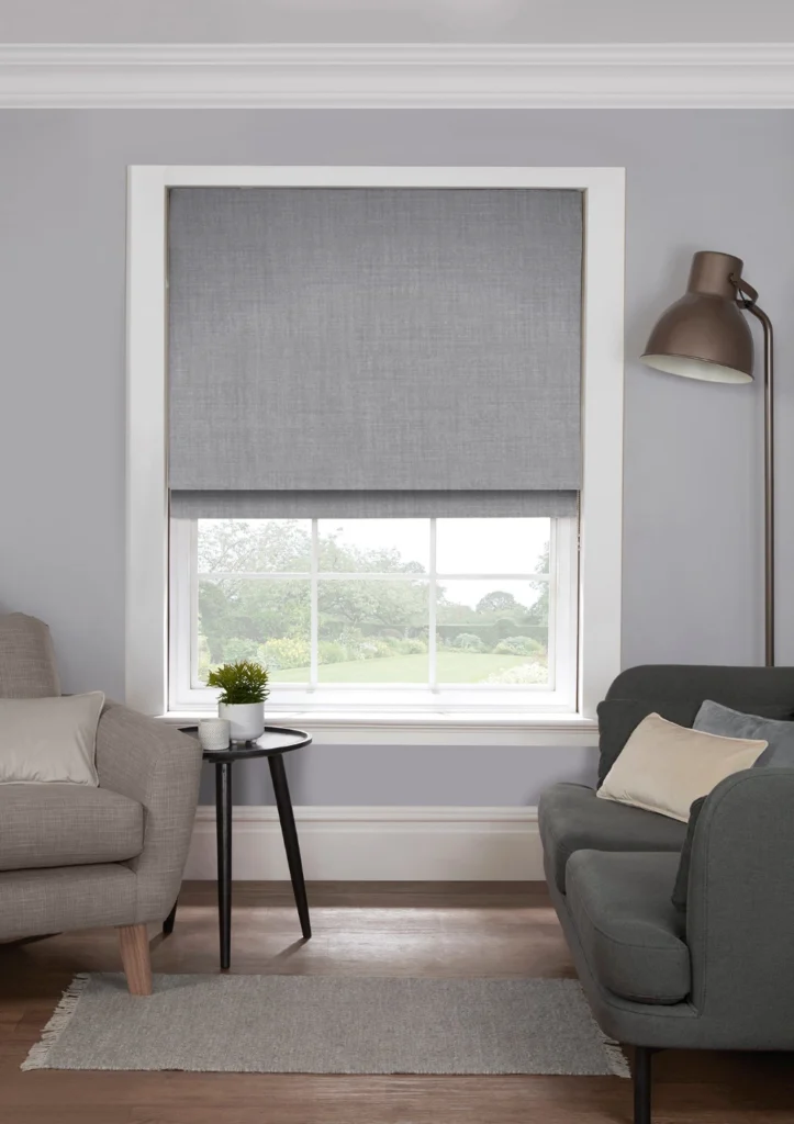 prima mocha made to measure roman blinds